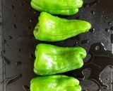 10分|餃子肉の余りで★ピーマンの肉詰め作り方1写真