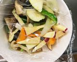 肉無根菜たっぷりコク旨生姜マヨ味野菜炒め作り方13写真