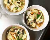 肉無根菜たっぷりコク旨生姜マヨ味野菜炒め作り方14写真