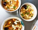 肉無根菜たっぷり梅トマト味温野菜サラダ作り方21写真