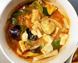 肉無根菜たっぷり梅トマト味温野菜サラダ作り方22写真