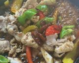 10分で完成♪ 3色ピーマンのピリ辛豚丼作り方5写真