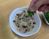 食べごたえあり!きのことツナの塩昆布和え作り方9写真
