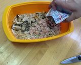 食べごたえあり!きのことツナの塩昆布和え作り方6写真