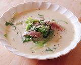レンジ6分★クリームシチュー★米粉★朝食作り方5写真