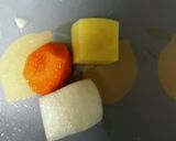 コンソメと煮込むだけ♡簡単ポトフ♡作り方1写真