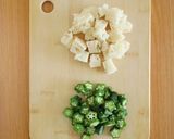 【筋肉飯】ホホホの子とオクラのサラダ作り方2写真