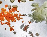 チャンポンのスープを使って炒飯♪作り方1写真