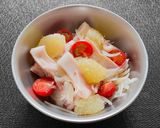 60℃ 柔らかイカとトマトのマリネ弁当作り方9写真