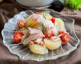 60℃ 柔らかイカとトマトのマリネ弁当作り方5写真