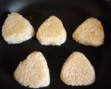 田舎風～ばーの焼きおにぎり△(^O^)△作り方3写真