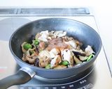 簡単味付けで【豚と茄子のごま味噌炒め】作り方6写真