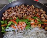 ヨウサマの減塩『農家の食事』春雨炒め作り方4写真