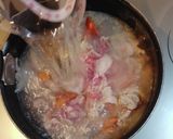 さつまいもと枝豆の肉じゃが♡作り方2写真