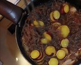 さつまいもと枝豆の肉じゃが♡作り方5写真