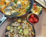 さつまいもと枝豆の肉じゃが♡作り方6写真