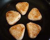 田舎風～ばーの焼きおにぎり△(^O^)△作り方6写真