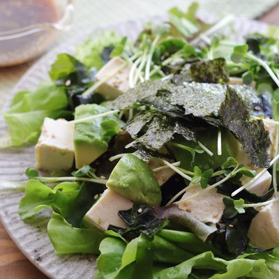 豆腐、アボガドのチョレギサラダ by ぐるまん食堂