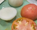 レミさんのトマト、玉ねぎの炊き込みご飯作り方1写真