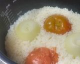 レミさんのトマト、玉ねぎの炊き込みご飯作り方3写真