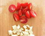 【トマトチーズのマリネ】混ぜるだけ5分!作り方1写真