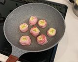 調理用バナナの肉巻き作り方3写真
