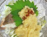 魚のレンジ蒸しおろしがけ　ここから栄養士作り方3写真
