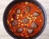 牛肉とお豆のカレー風味トマト煮こみ作り方6写真