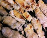 豚バラ肉の新しょうが巻き作り方6写真