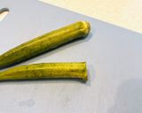 おくらのにんにく醤油唐揚げ作り方2写真