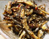 お盆の御供物でイワシの佃煮(香砂粉使用)作り方9写真