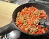 冷凍うどん使って♪トマじゃじゃ麺！！作り方2写真