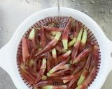 腸活！爽やかみょうがの茎の甘酢漬け作り方2写真