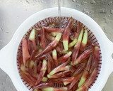 腸活！爽やかみょうがの茎の甘酢漬け作り方2写真