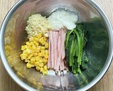 ほうれん草のヨーチー腸活サラダ作り方4写真