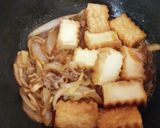和牛と厚揚げ★高級牛肉弁当★霜降り★牛丼作り方4写真