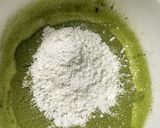 抹茶米粉蒸しパン作り方2写真