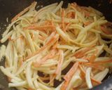 マヨカレー味の大根の皮☆゜:。*。作り方2写真