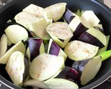 茄子と白ネギの味噌マヨ炒め作り方5写真