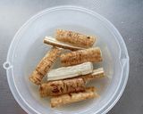 冷しゃぶと野菜のめんつゆ漬け作り方4写真