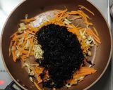 爆爆いける甘くない乾物ひじきの炒め物作り方2写真