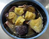 ビールに合う冷凍ナスとベーコンの煮浸し風作り方3写真