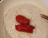 大葉でもイイ！トマトフィットチーネパスタ作り方2写真