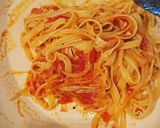 大葉でもイイ！トマトフィットチーネパスタ作り方3写真