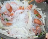 タイのウインナーサラダ（ヤム・サイコロ）作り方3写真