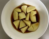 レンジで簡単！甘辛味のほっこりじゃがいも作り方2写真