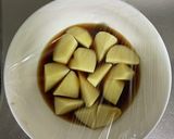 レンジで簡単！甘辛味のほっこりじゃがいも作り方3写真