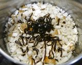 塩分補給！エリンギと塩昆布のお味噌汁作り方2写真