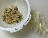 【簡単副菜】冷凍アサリのねぎぬた作り方1写真