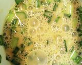 旨！こめ油の卵焼き★お弁当★ヘルシーニラ作り方1写真